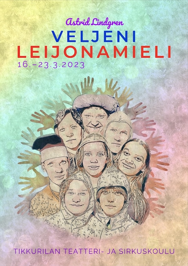 Veljeni Leijonamieli -esityksen näyttämökuva